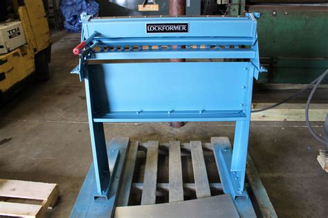 sheet metal used equipment|used sheet metal cleat bender.